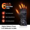Buy cheap Unisex Heating Electric Rechargeable Gloves 7.4V 12V 2200 2600 3000Mah from wholesalers