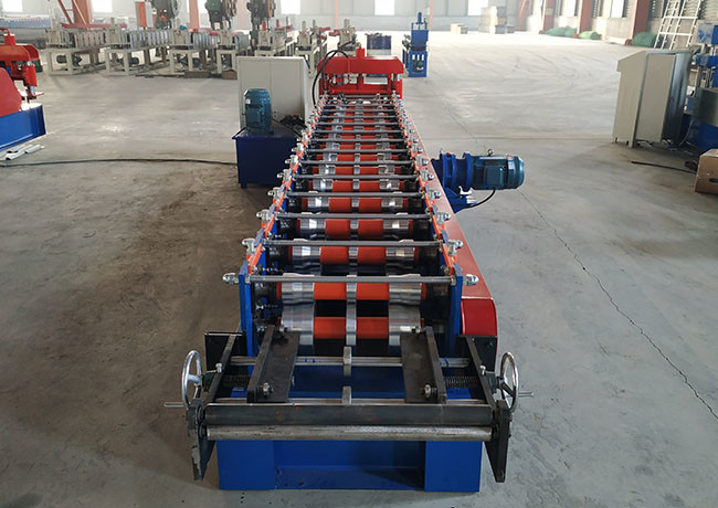 Tile Press Ridge Cap Roll Forming Machine Production Capacity 20 M/MIN