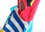 Different Style Boys Towel Poncho , Kids Swimming Towels With Hoods