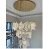 Buy cheap Hall Large Staircase Lighting LED Crystal Chandelier for living room hanging hallway lights(WH-NC-55) from wholesalers