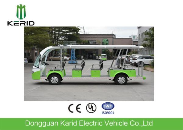 Buy cheap Low Noise 4 Wheel Pure Electric City Bus / Electric Passenger Vehicle 14 Seats For Tour from wholesalers