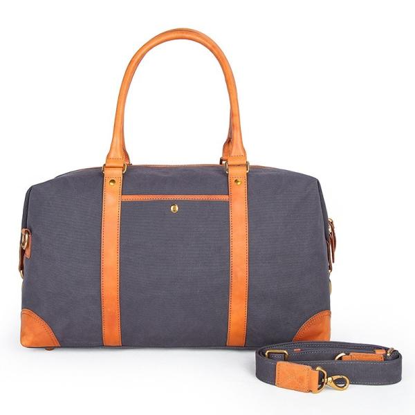Buy cheap Vegetable Tanned Canvas Travel Duffel Bags from wholesalers