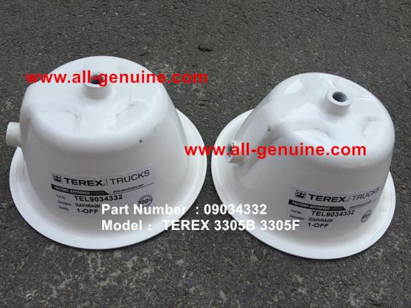 Buy cheap TEREX 09034332 BRAKE CHAMBER HOUSEING NHL DUMP TRUCK TR35 TR50 TR60 TR100 3305B 3305F 3303 3307 TR45 TR70 MT4400 from wholesalers