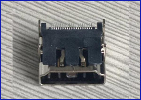 Buy cheap USB2.0 A male SMT 19P straight pin Connector blue Brass material from wholesalers