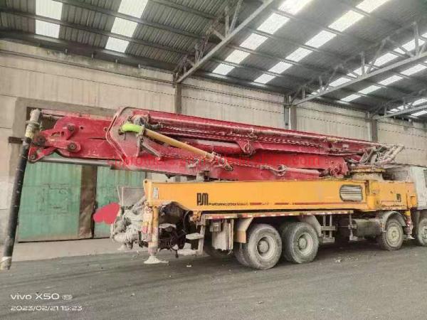 Buy cheap Mounted Concrete Pump 2013 Putzmeister 56m for Concrete Construction and Green Design from wholesalers