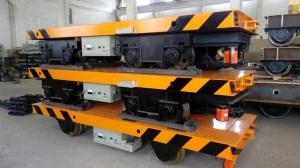 China Foundry Industry 100 Ton Transfer Cart  / Battery Rail Transfer Trolley on sale