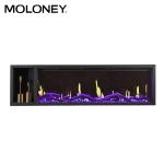 1280mm Flush Mount Electric Fireplace Two Heating Or Media Option