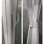 Bifold Vinyl Plastic Sash Windows Coloured Upvc Windows Tempered Glass