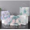 Buy cheap Loop Handles, Shopping Bags With Gusset Cardboard Bottom, Frosted Merchandise Retail Bags, Gifts, Boutiques from wholesalers