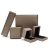 Buy cheap Luxury Wedding Jewelry Ring Storage Gift Box Brushed Leather from wholesalers