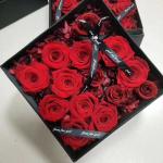 Wholesale preserved rose flower boxes from ecuador farm New year gift