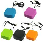 All In One 3 Port Card Reader Square Multi USB Splitter