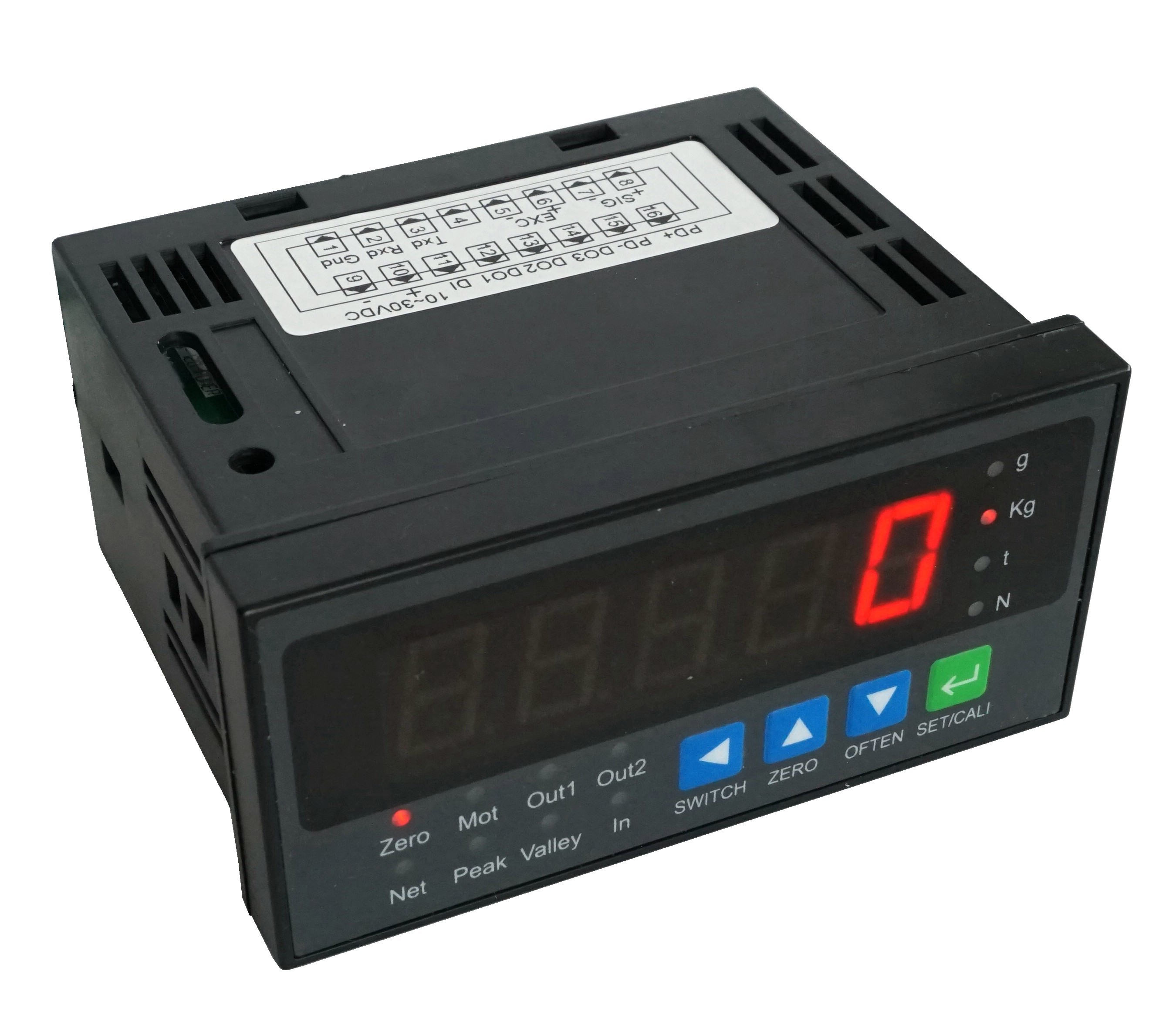 China Small Display Weight Indicator With Data Collection Capability on sale
