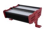 Red Black Industrial Outdoor Led Flood Lights 100 Watt 50000h 120 - 130lm/W