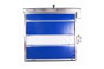 Workshop Dust - Free Area PVC High Speed Industrial Doors Galvanized Steel Frame