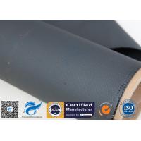 Buy cheap Fire Protective Black Silicone Coated Fiberglass Fabric Curtain for Welding product