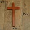 Buy cheap Small Size Holding Hand Carved Wooden Crosses , Comfort Wooden Crucifix from wholesalers