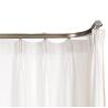 Buy cheap Heavy Duty Bendable Plastic Aluminum Pole Window Curved Curtain Rod Track Rail Inner Pulley from wholesalers