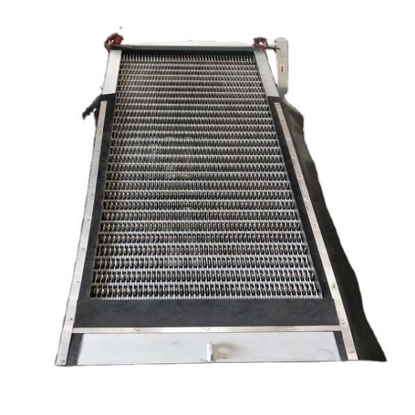 Durable Inclined Screen for Solid-Liquid Separation in WWTP Channel/Drain