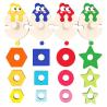 Buy cheap Wooden Stacking Toys Sorting For Girls Boys Early Preschool Learning from wholesalers