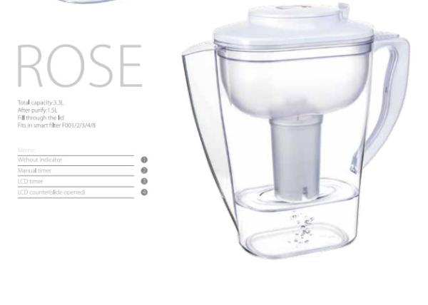 Buy cheap Antioxidant Alkaline Water Pitchers , Handle Alkaline Water Jug Filters from wholesalers
