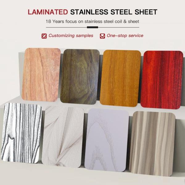Buy cheap 304 316 Stainless Steel Lamination Sheet Laminated Metal Steel Plate Max. Width 1500mm from wholesalers