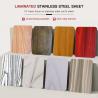 Buy cheap 304 316 Stainless Steel Lamination Sheet Laminated Metal Steel Plate Max. Width 1500mm from wholesalers