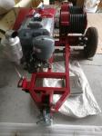 High Speed Diesel Engine Powered Winch / Diesel Engine Hoist 6 HP