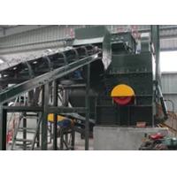 Buy cheap PLC Control Heavy Duty Metal Shredder / Horizontal Scrap Metal Grinder product