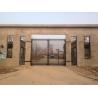 Buy cheap Villa Wrought Morden Iron Gate Rustproof Hot Dip Galvanized After Welding from wholesalers