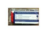 Portable Disposable Hand Sanitizer Wipes , Skin Care Individual Alcohol Wipes