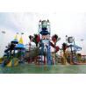 Buy cheap Mix Color Interactive Aqua Playground For Hotel Swimming Pool from wholesalers