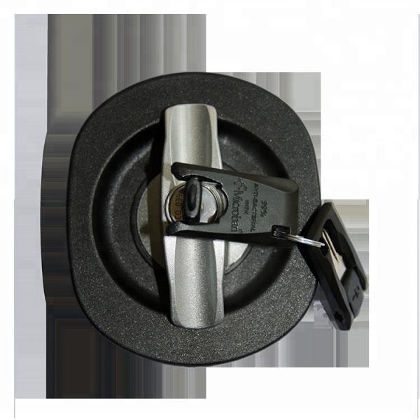 Buy cheap Quick Fix Recessed Removable Core Handle Metal Cabinet Locks from wholesalers