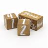 Buy cheap 64mm Polished Wooden Milestone Blocks Wooden Calendar Block from wholesalers