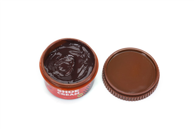 Cream Shoe Polish With Applicator Brush 2 In 1 Efficient Shoe Polish Convenient Long Lasting Shine ODM OEM