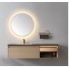 Buy cheap Rectangle Wood Bathroom Vanity Sink Unit 18 Inch Compact Design from wholesalers