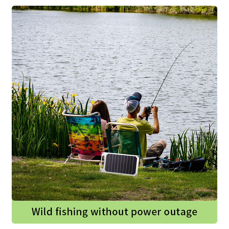 Outdoor Mobile Phone Charging 5v 2w Mini Solar Panel With USB Output And Efficiency