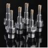 Buy cheap Sharp Threaded Shank Glass Diamond Drill Bit With 75mm 95mm Length Hole from wholesalers