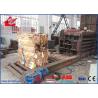 Buy cheap WANSHIDA Waste Paper Horizontal Baling Machine 125Ton Force 37kW Motor from wholesalers