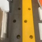 Safety Rubber Forkshield Mats Flexible Low Level Barrier Safely Stops Moving