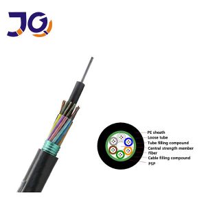 Buy cheap Single Mode 288 Cores Optical Fibre Cable For Aerial Duct from wholesalers