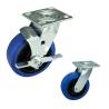 Buy cheap Blue TPR 6inch Heavy Duty Casters With Flat Tread For Office Buildings from wholesalers