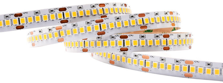 Commercial 2835 Dimmable Outdoor LED Strip Lights Waterproof Custom Installing Warm White