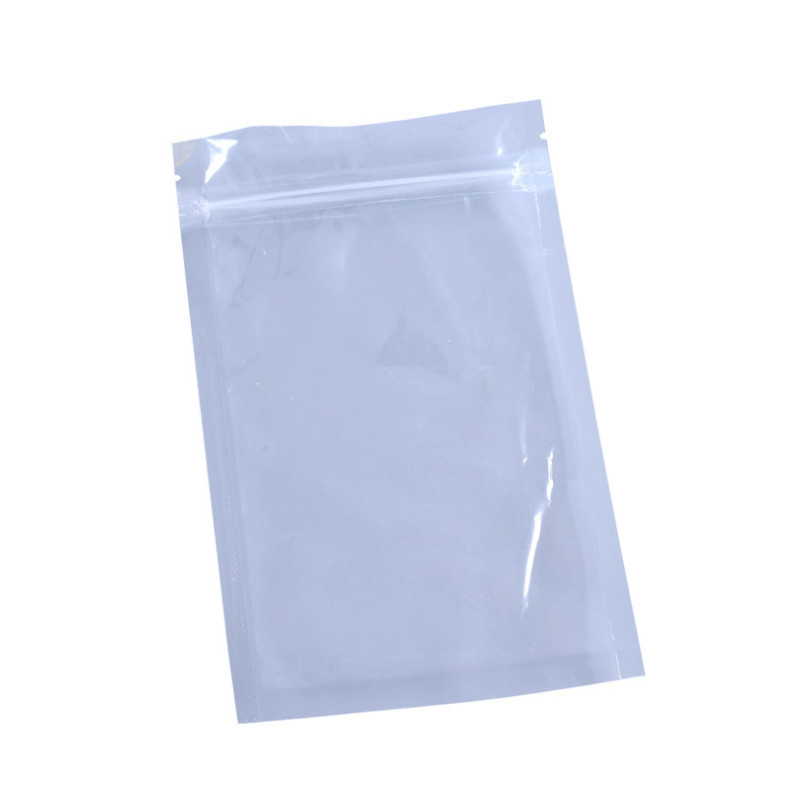 Custom Opp Self Adhesive Pearl Film Zip lock Bag Transparent Zipper Bag, Mobile Phone Case Bag