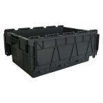 Tourtop Delivery Plastic Crate Customized Logo for Easy Logistic Storage and