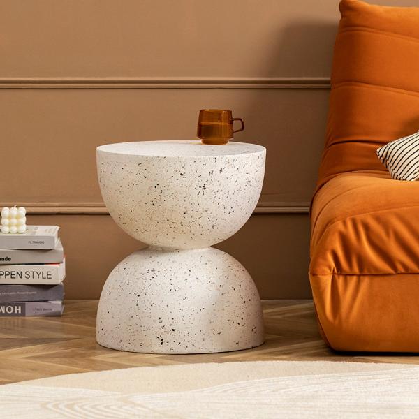 Buy cheap Modern Italian Circular Hotel Marble Coffee Table 40cm*40cm from wholesalers