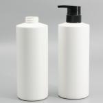 Cylinder 32mm White 700ml HDPE Pump Bottle