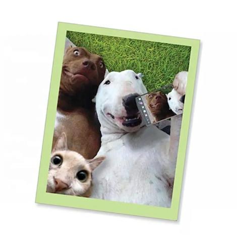 Buy cheap High Quality 3D Lenticular Anime Style Luxury Moulding Cutting Personal Business Paper Greeting Lenticular Card from wholesalers