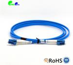 Buy cheap Armored Fiber Optic Patch Cables LC UPC - LC UPC Zipcord SM Duplex 3.0 LSZH Blue from wholesalers