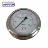 Buy cheap Panel Mount 4" 1/2"NPT Or BSP Bar Psi Double Scale Liquid Oil Filling PG100 Series Stainless Pressure Gauge from wholesalers